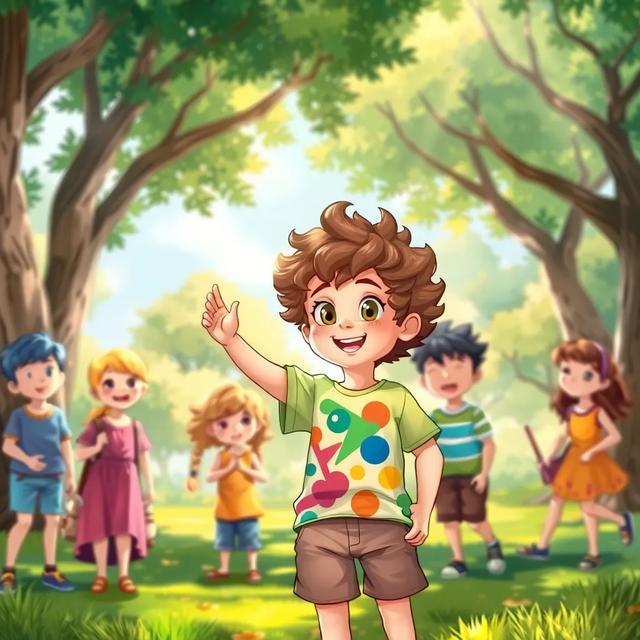 Capa do livro da história intitulada: As Aventuras de Pietro e Seus Amigos
