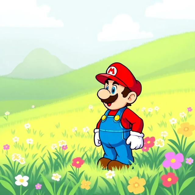 Capa do livro da história intitulada: As Aventuras do Super Mario