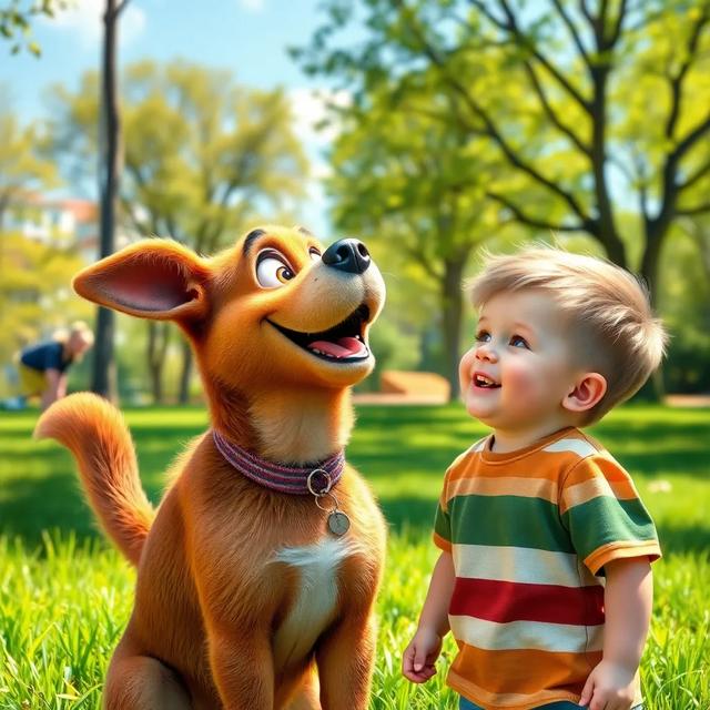 Book cover of the story titled: Benny the Barking Dog