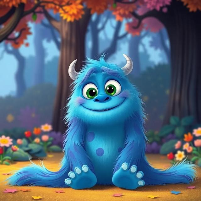 Book cover of the story titled: Charlie the Cuddly Monster