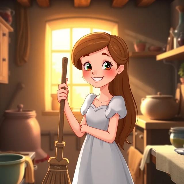 Book cover of the story titled: Cinderella's Kind Heart