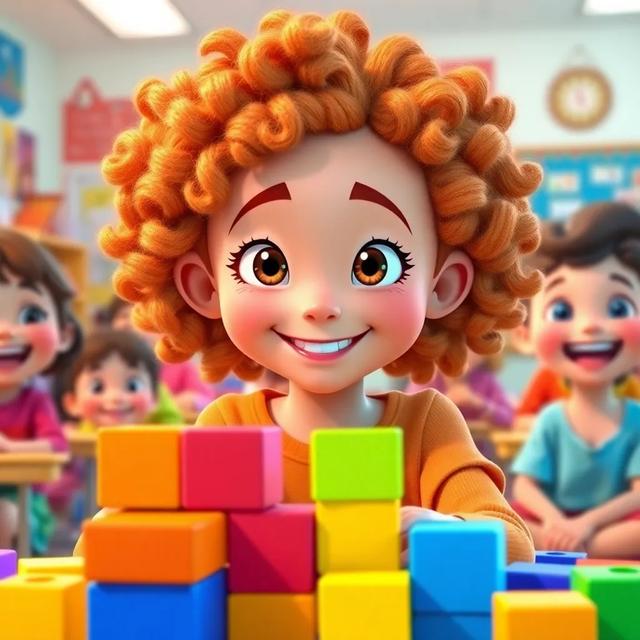 Book cover of the story titled: Cleo and the Clever Cubes