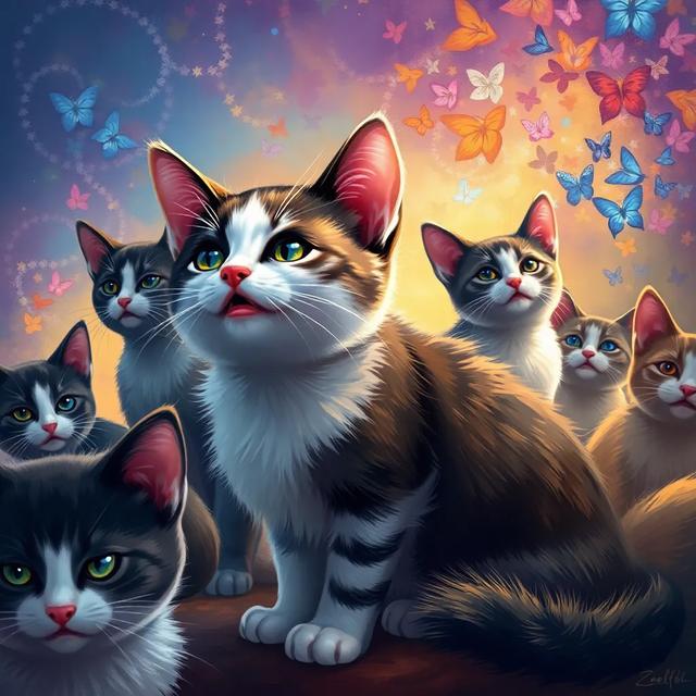 Portada del libro de la historia titulada: Cohetito, el Gatito Valiente