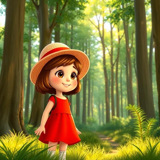 Book cover of the story titled: Daisy and the Enchanted Forest