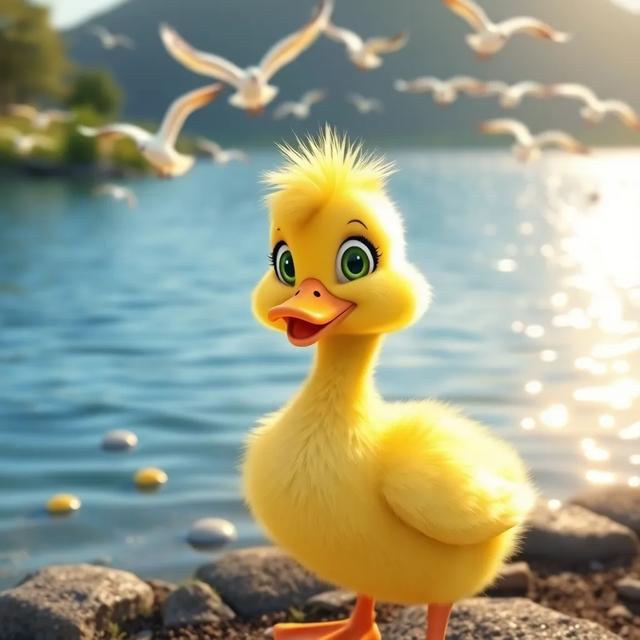 Book cover of the story titled: Daisy the Daring Duck