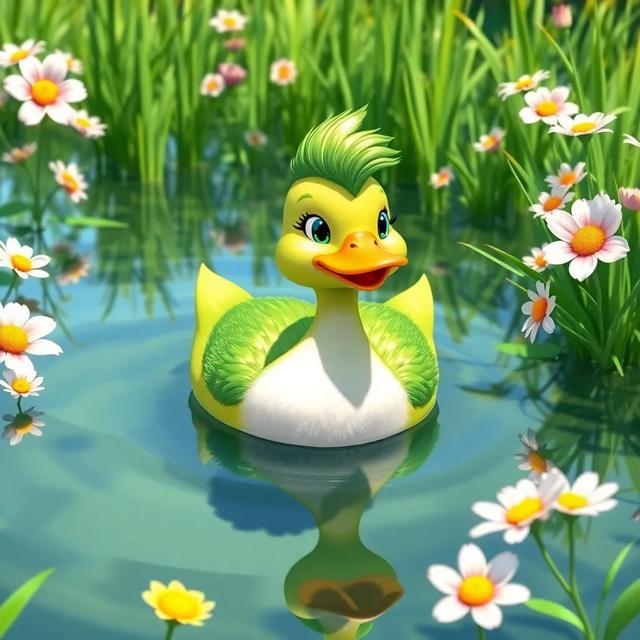 Book cover of the story titled: Daisy the Duck and Max the Brave Puppy