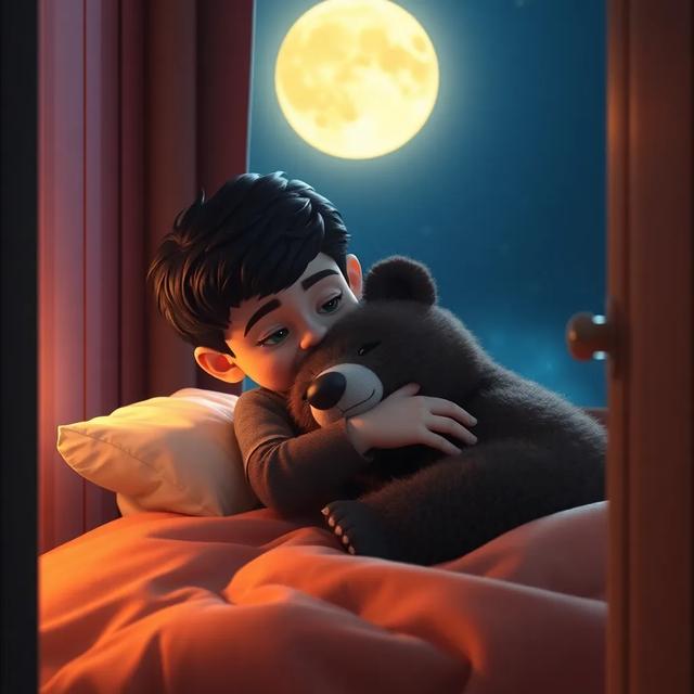 Portada del libro de la historia titulada: El amigo de peluche