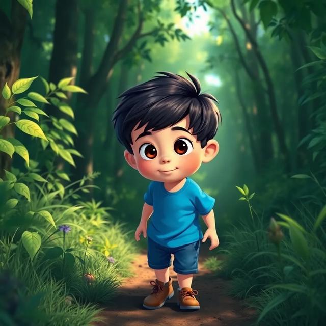 Portada del libro de la historia titulada: El amigo del pequeño jardín