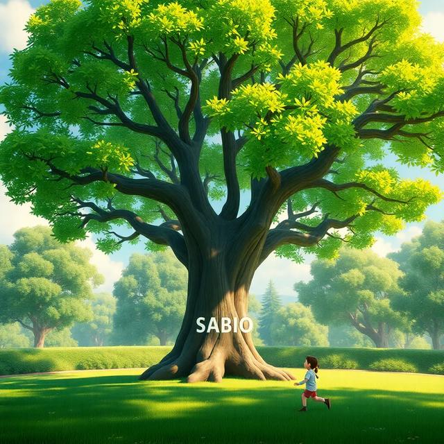Portada del libro de la historia titulada: El árbol que habla