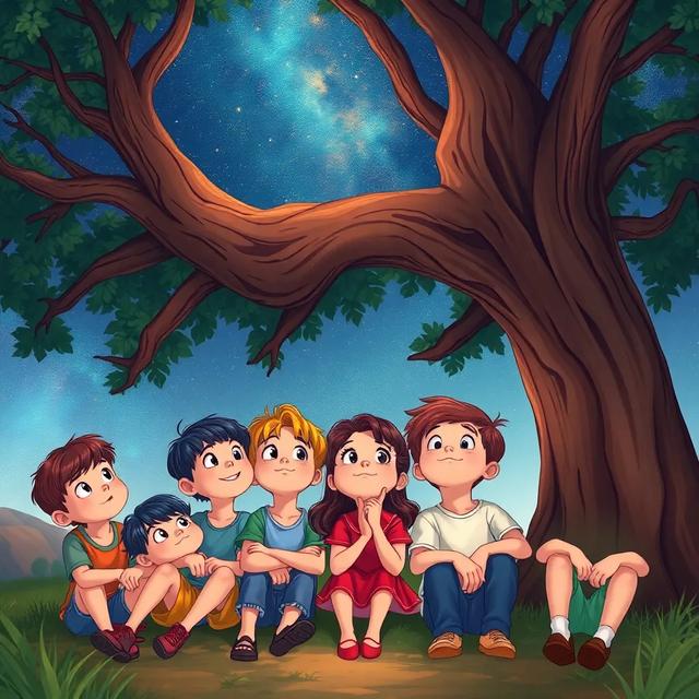 Portada del libro de la historia titulada: El bosque de las estrellas