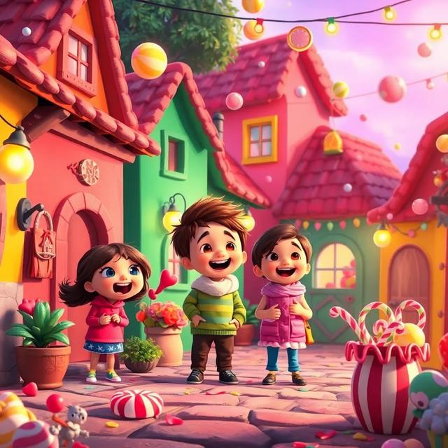 Portada del libro de la historia titulada: El Día de los Dulces