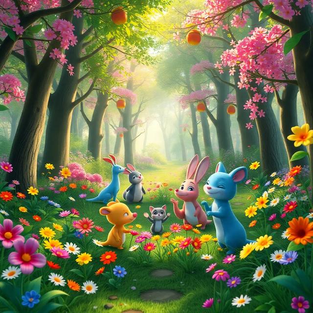 Portada del libro de la historia titulada: El fiesta de la primavera
