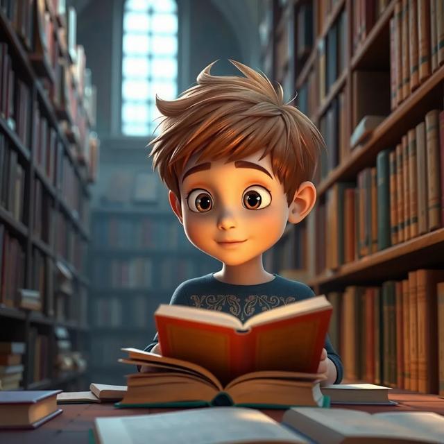 Portada del libro de la historia titulada: El Libro Dorado y el Reino de Cuentos