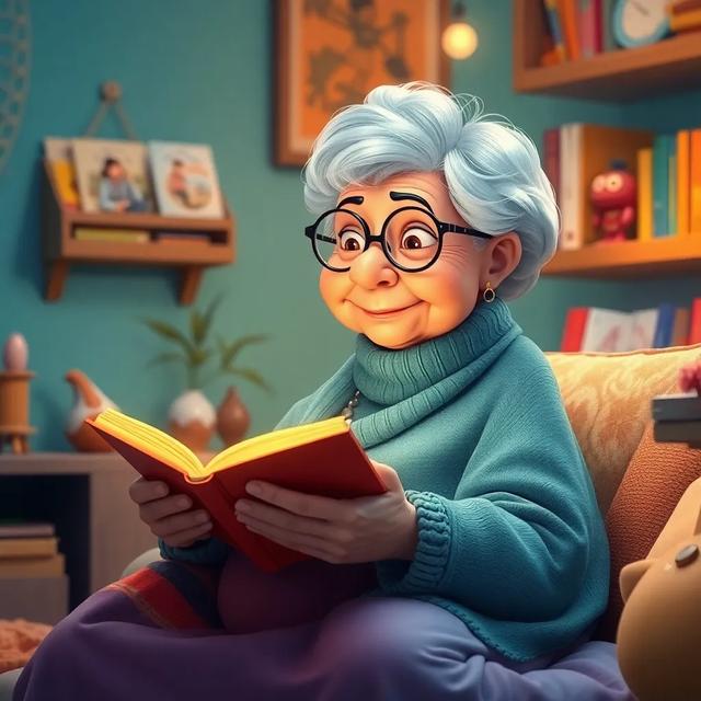 Portada del libro de la historia titulada: El secreto de la abuelita
