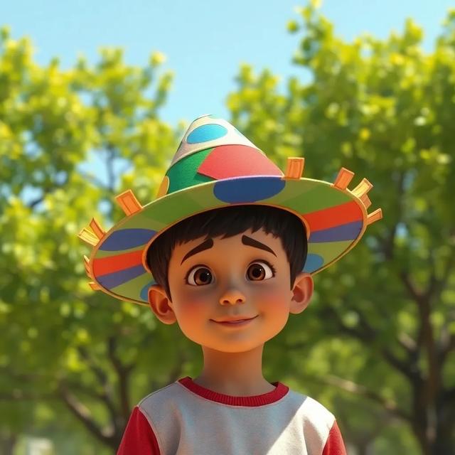 Portada del libro de la historia titulada: El sombrero mágico