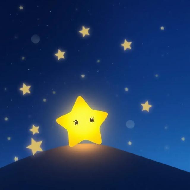 Portada del libro de la historia titulada: El viaje de la estrella que no brillaba
