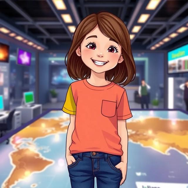 Book cover of the story titled: Elara's Magical Vacation Map