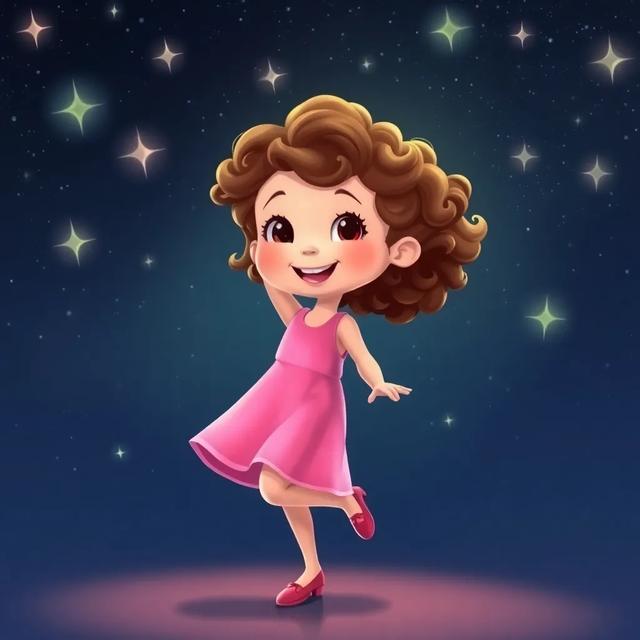 Book cover of the story titled: Ella's Starry Dance Party