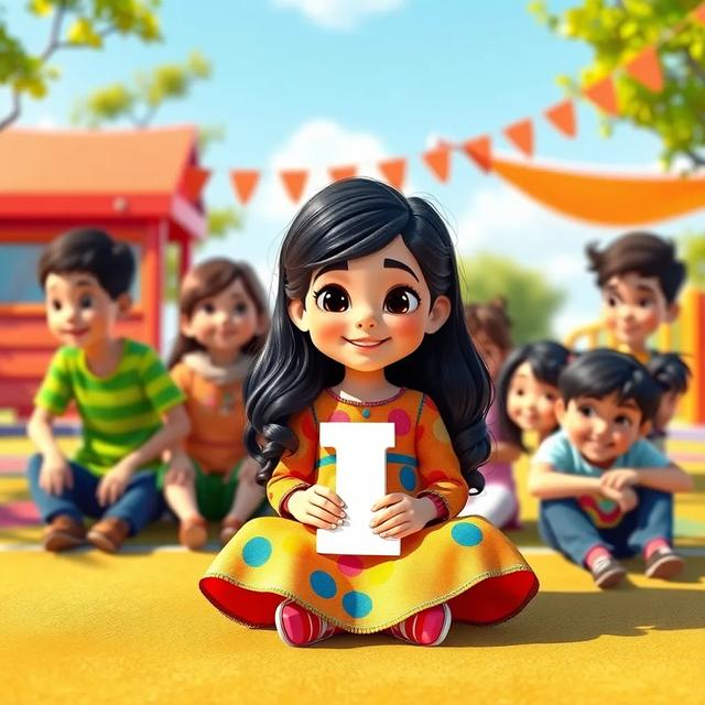 Book cover of the story titled: Fatma and the Letter I