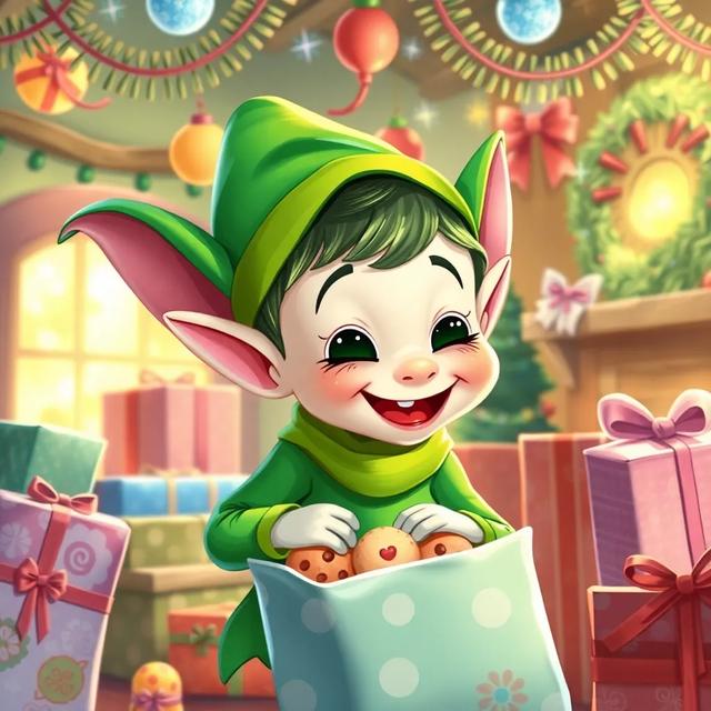 Book cover of the story titled: Flippie the Mischief Maker
