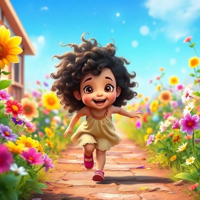 Book cover of the story titled: Gallena and the Magical Garden