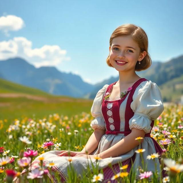 Book cover of the story titled: Heidi im Himmel beim Fliegen