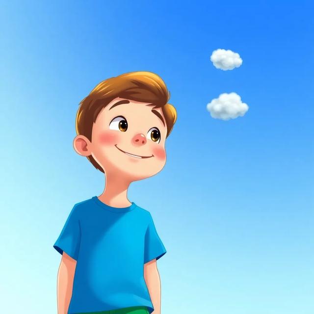 Book cover of the story titled: Jack and the Little Cloud