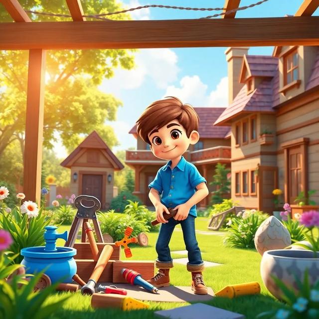 Book cover of the story titled: Jake and Jade's Mansion Adventure