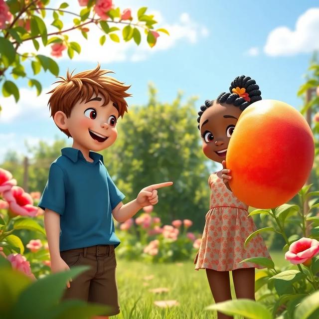 Book cover of the story titled: James and the Giant Peach