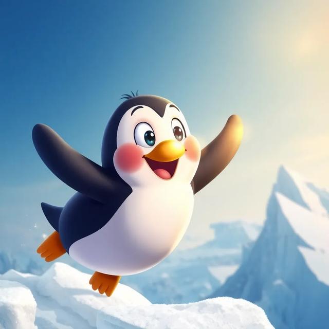 Book cover of the story titled: Jams the Flying Penguin
