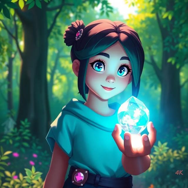 Book cover of the story titled: Jasmim's Magical Adventure