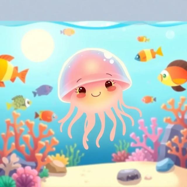 Book cover of the story titled: Jelly the Brave