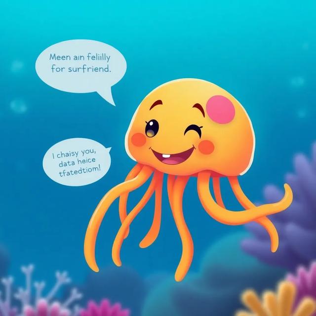 Book cover of the story titled: Jellyfish's Jam Sandwich