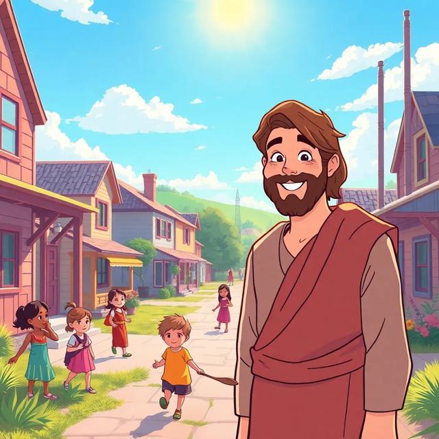 Book cover of the story titled: Jesus Saves the Day