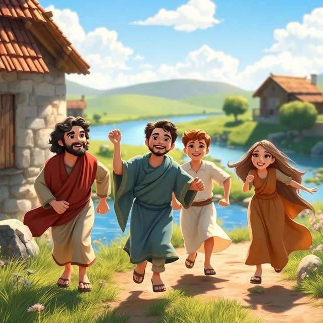 Portada del libro de la historia titulada: Jesús y Sus Amigos