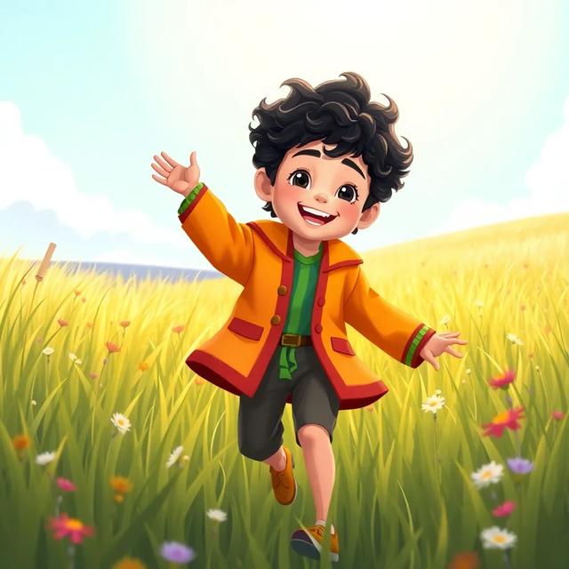 Book cover of the story titled: Joseph and His Colorful Coat
