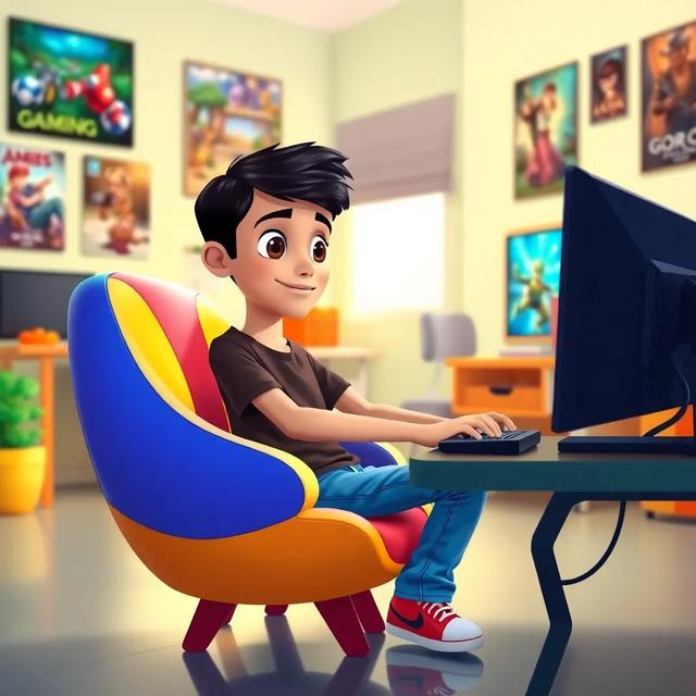 Book cover of the story titled: Kareem the Lazy Developer