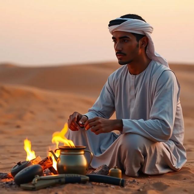 Book cover of the story titled: Khalid's Coffee Dream
