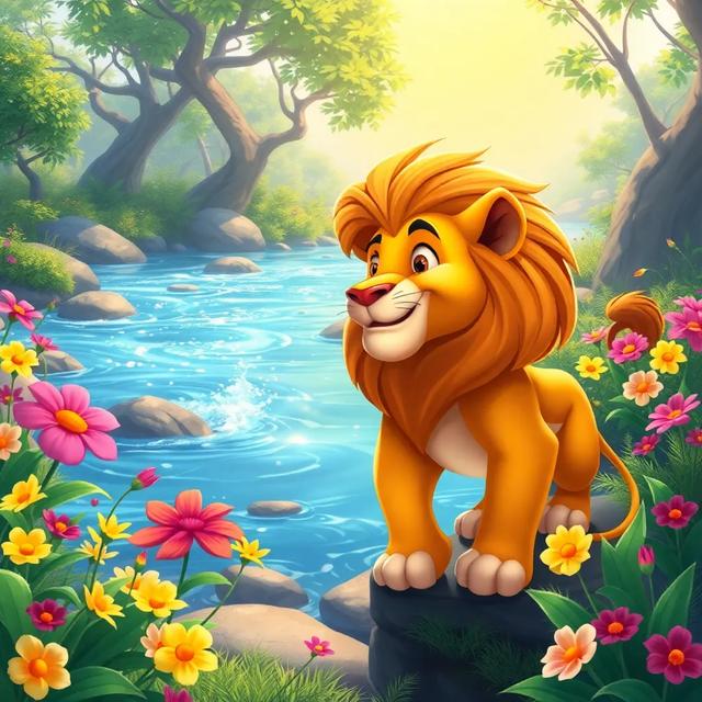 Book cover of the story titled: Kion and Jasiri's Special Moment