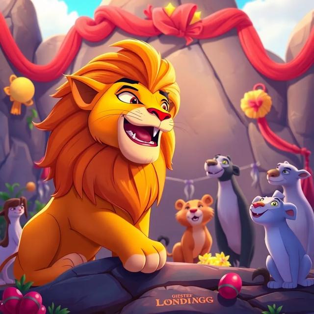 Book cover of the story titled: Kion and Jasiri's Wedding Day