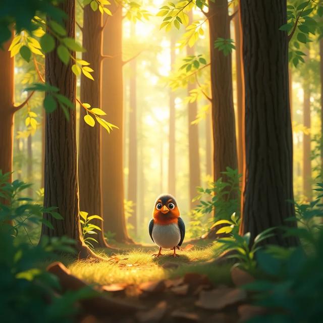 Portada del libro de la historia titulada: La canción de los pájaros