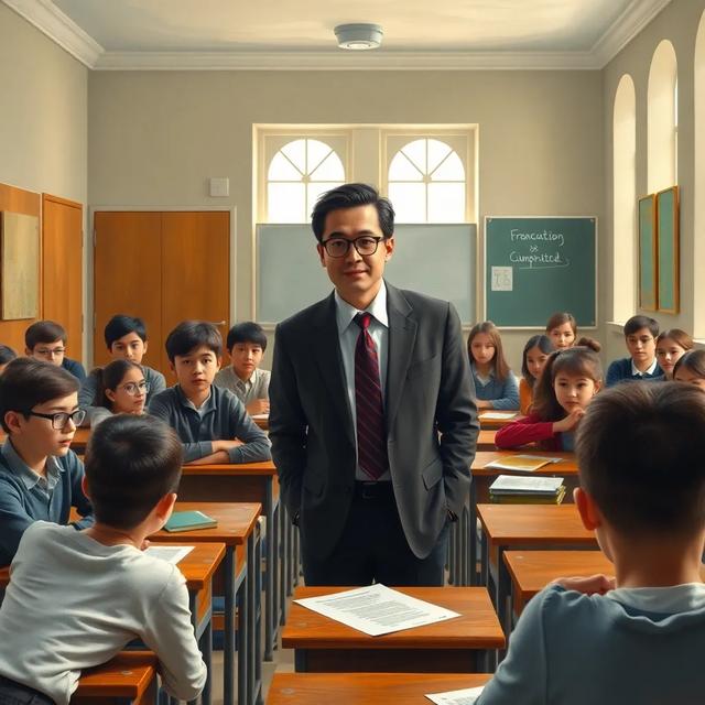 Portada del libro de la historia titulada: La lección del profesor Paco