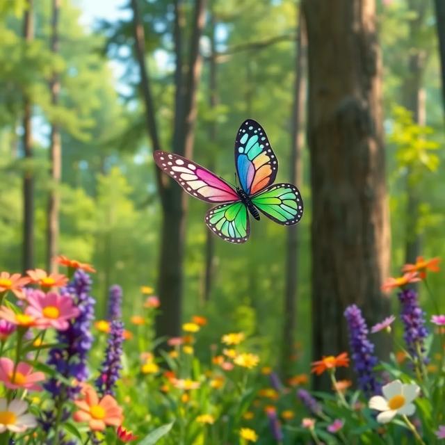Portada del libro de la historia titulada: La mariposa y la brújula