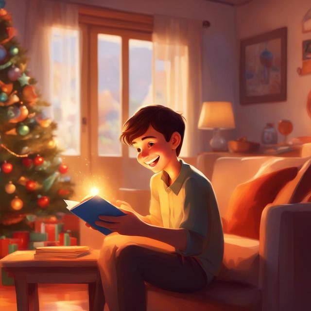 Portada del libro de la historia titulada: La Navidad que Esperaba Pelayo