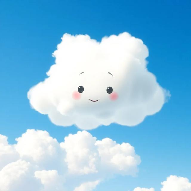 Portada del libro de la historia titulada: La nube que quería ser lluvia