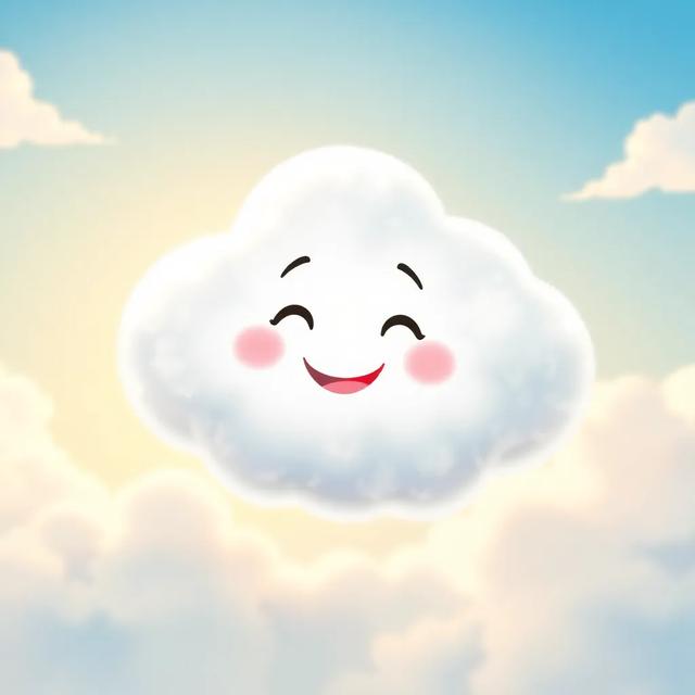 Portada del libro de la historia titulada: La Nube que Soñaba con Ser Lluvia