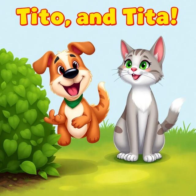 Book cover of the story titled: Las Aventuras de Tito y Tita