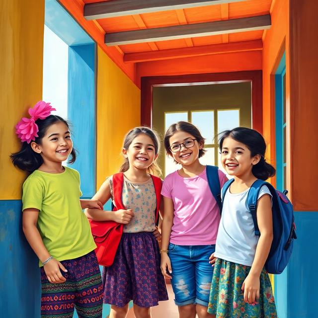 Book cover of the story titled: Las Cuatro Hermanas Avalos