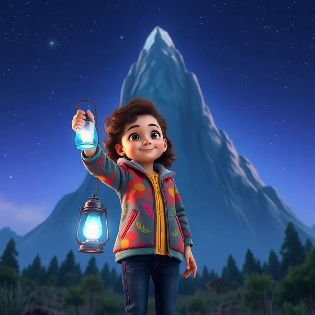 Book cover of the story titled: Layla and the Magic Mountain