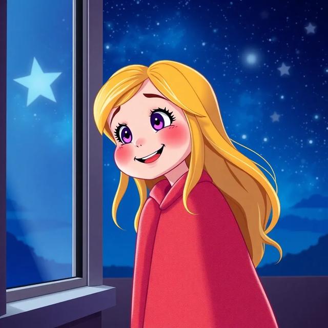 Book cover of the story titled: Leila's Night Adventure